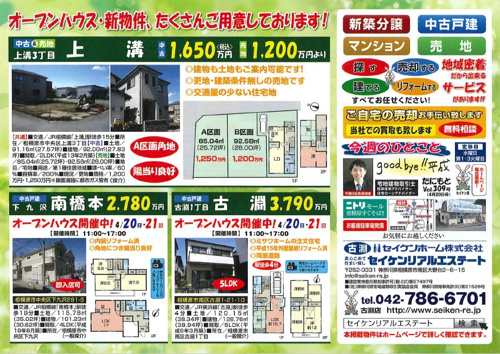 オリジナルチラシ　4月20日号の画像