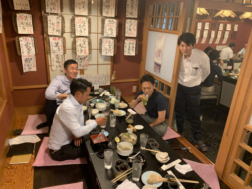 １カ月お疲れ様でした会♪の画像