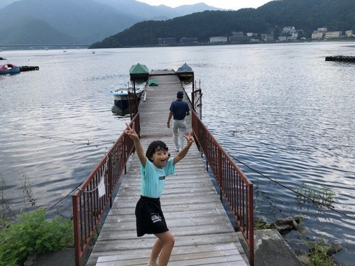 河口湖！！の画像