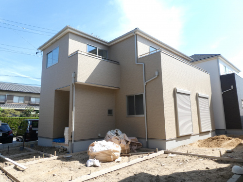 ★碧南市天王町7丁目新築分譲住宅～1号棟建築中～の画像