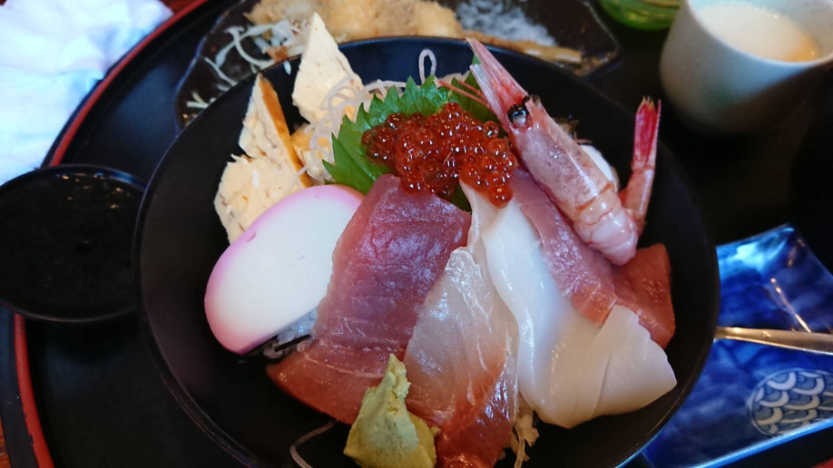 毛呂山町、多久膳で海鮮丼のランチの画像