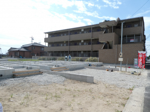 ★碧南市入船町第3新築分譲住宅～1号棟建築中～の画像