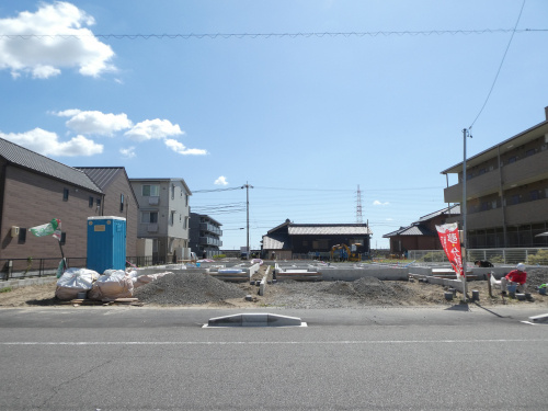 ★碧南市入船町第3新築分譲住宅～2号棟建築中～の画像