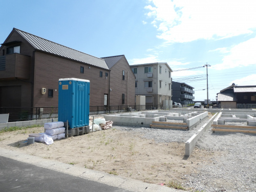 ★碧南市入船町第3新築分譲住宅～3号棟建築中～の画像