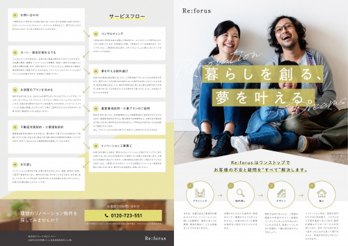 【Re:forus　中古物件購入+リノベーション】の画像