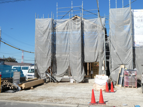 ★碧南市縄手町5丁目新築分譲住宅～建築中～の画像