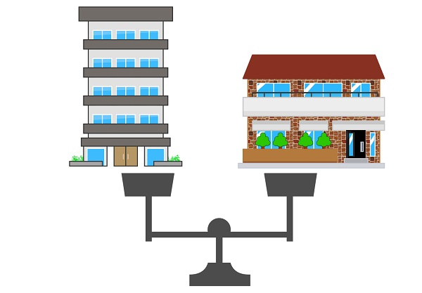 マイホーム購入あなたならどっち？マンションそれとも一戸建て？の画像