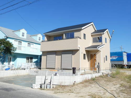 ★碧南市中山町Ⅲ新築分譲住宅～1号棟建築中～の画像