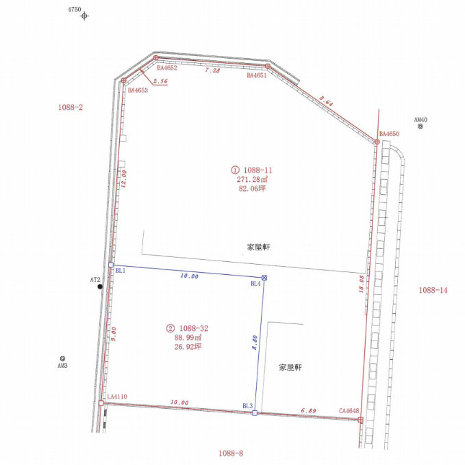 小さい土地の画像