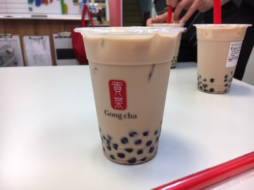 今話題の「タピオカ」飲んでみた！（ゴン茶武蔵小山店）の画像