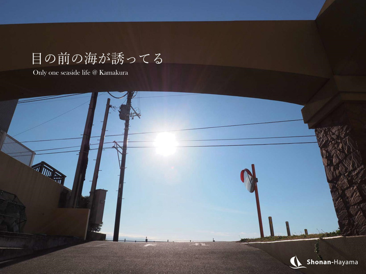 [成約済] 目の前の海が誘ってる＜鎌倉の不動産＞の画像