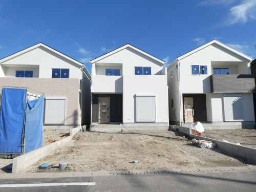 ★碧南市若松町新築分譲住宅　3号棟　建築中の画像