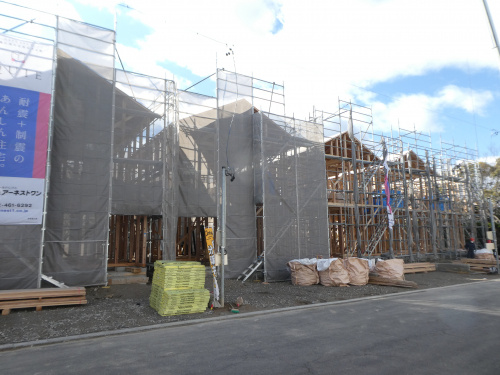 ★高浜市八幡町第2新築分譲住宅～建築中～の画像