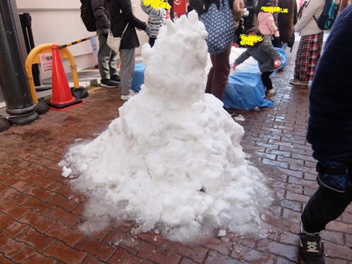調布銀座の雪まつり⛄の画像