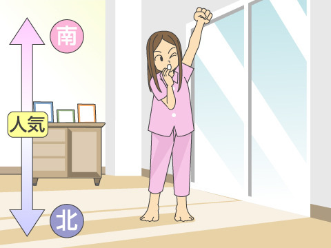 西向き、東向き　どっちが良いの？の画像