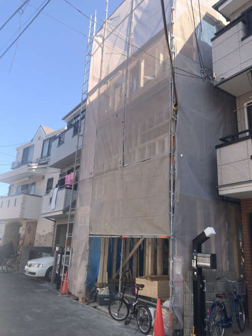 吹東町新築工事　進捗②　２／２２の画像