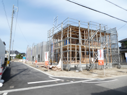 ★碧南市尾城町第4新築分譲住宅～建築中～の画像