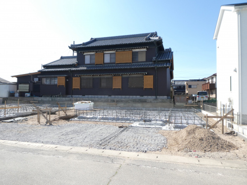 ★碧南市権現町19-3期新築分譲住宅～建築中～の画像