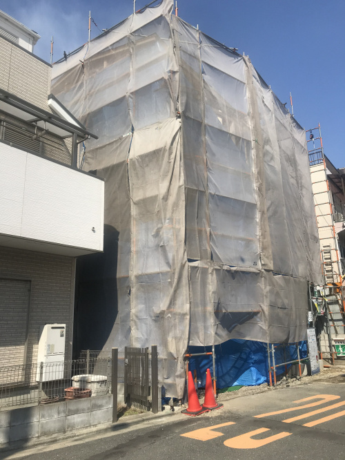 吹田市内本町３丁目新築工事進捗②　　３／１７　の画像