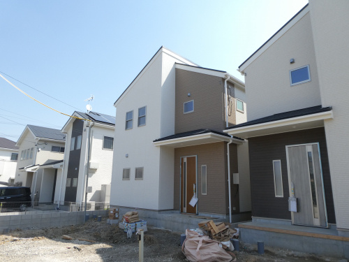 ★碧南市東山町Ⅱ新築分譲住宅～1号棟建築中～の画像
