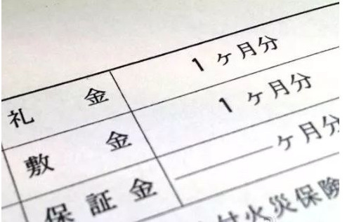 礼金押金制度の画像