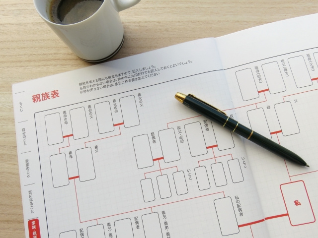 相続関係説明図とはいったいなに？作成する理由と書き方は？の画像