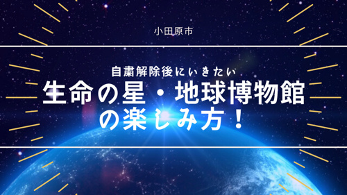 アフターコロナにいきたい小田原市にある「生命の星・地球博物館」の楽しみ方！の画像