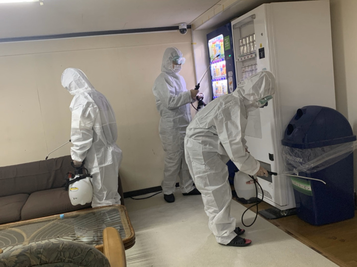 打倒新型コロナウィルスの画像