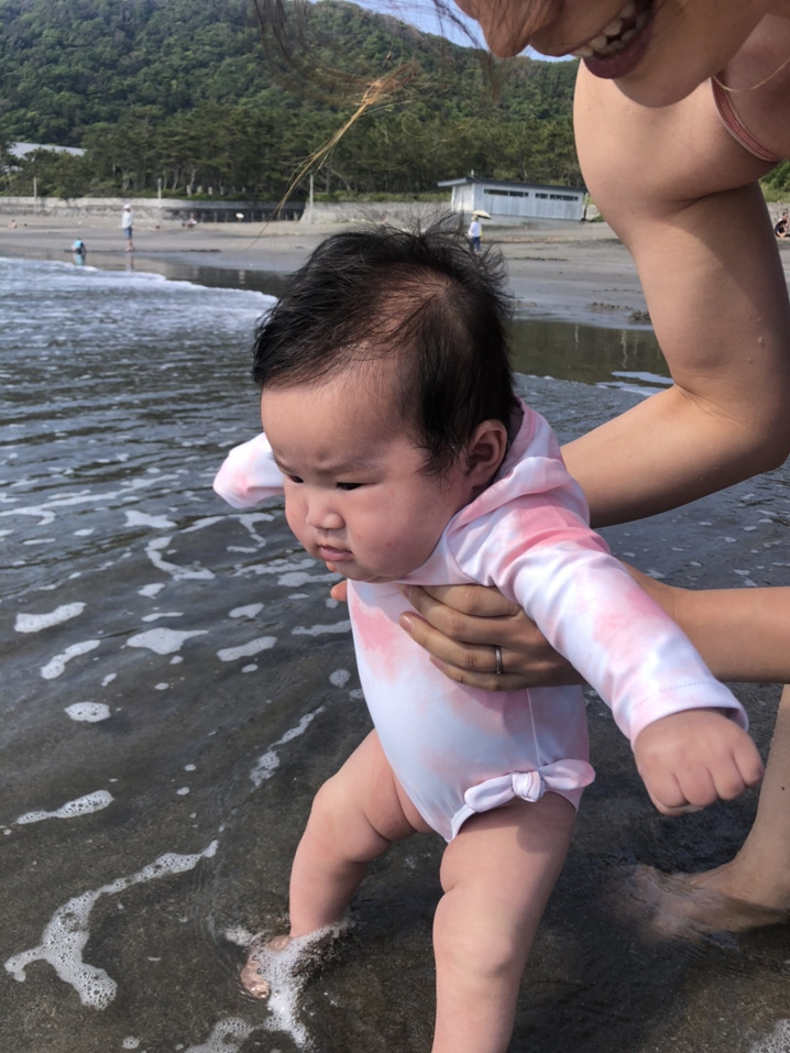 はじめての海の画像