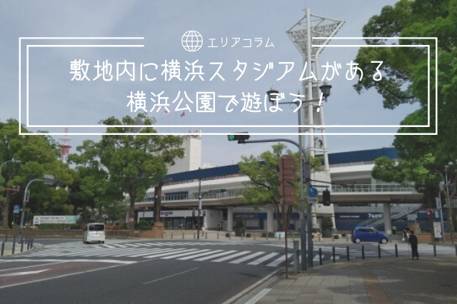 敷地内に横浜スタジアムがある横浜公園で遊ぼう！の画像