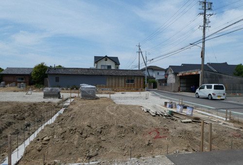 ★高浜市本郷町5丁目新築分譲住宅～1号棟建築中～の画像