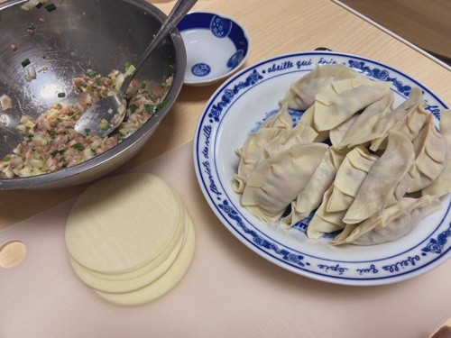 手作り餃子！！の画像