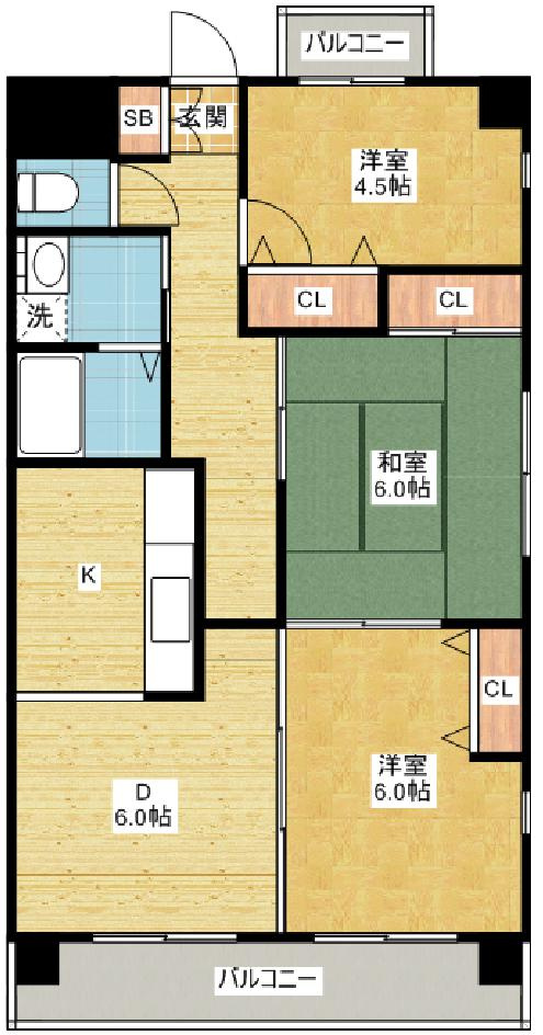 両面バルコニーと2面バルコニーのメリットデメリットについて～名古屋 My賃貸～の画像