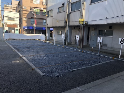 外構工事　駐車場整備の画像
