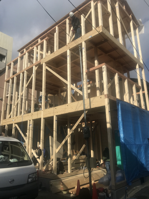 吹東町新築工事　進捗③　　１／３０の画像