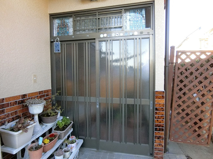 引き戸から玄関ドアへリフォーム アシストプラン