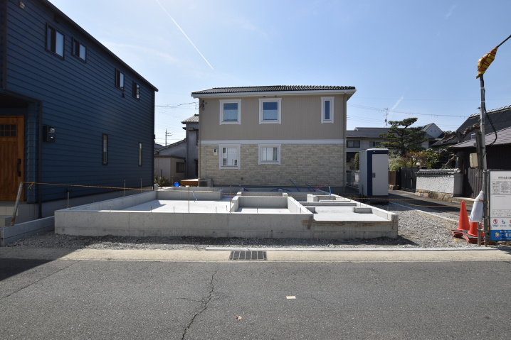 【現場進捗】伊丹市荻野5丁目限定1区画、最新情報です。の画像