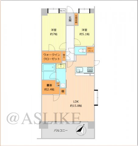 ペット飼育可 南東向きで4階角部屋 テレワークに適した小部屋もある上質なリノベマンションが登場 内見のお申込はお早めに 松戸市のkeiai ケイアイ 株式会社アスライク