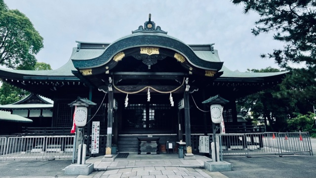 海神社にお詣りの画像