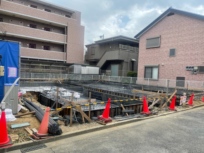 現場工事進んでいます！の画像