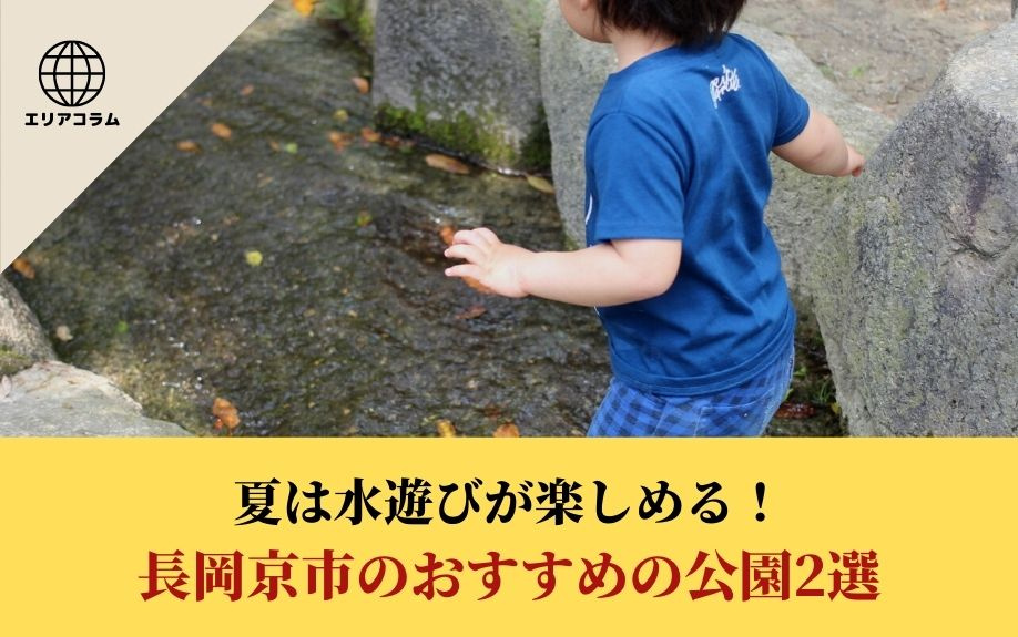 夏は水遊びが楽しめる！長岡京市のおすすめの公園2選の画像