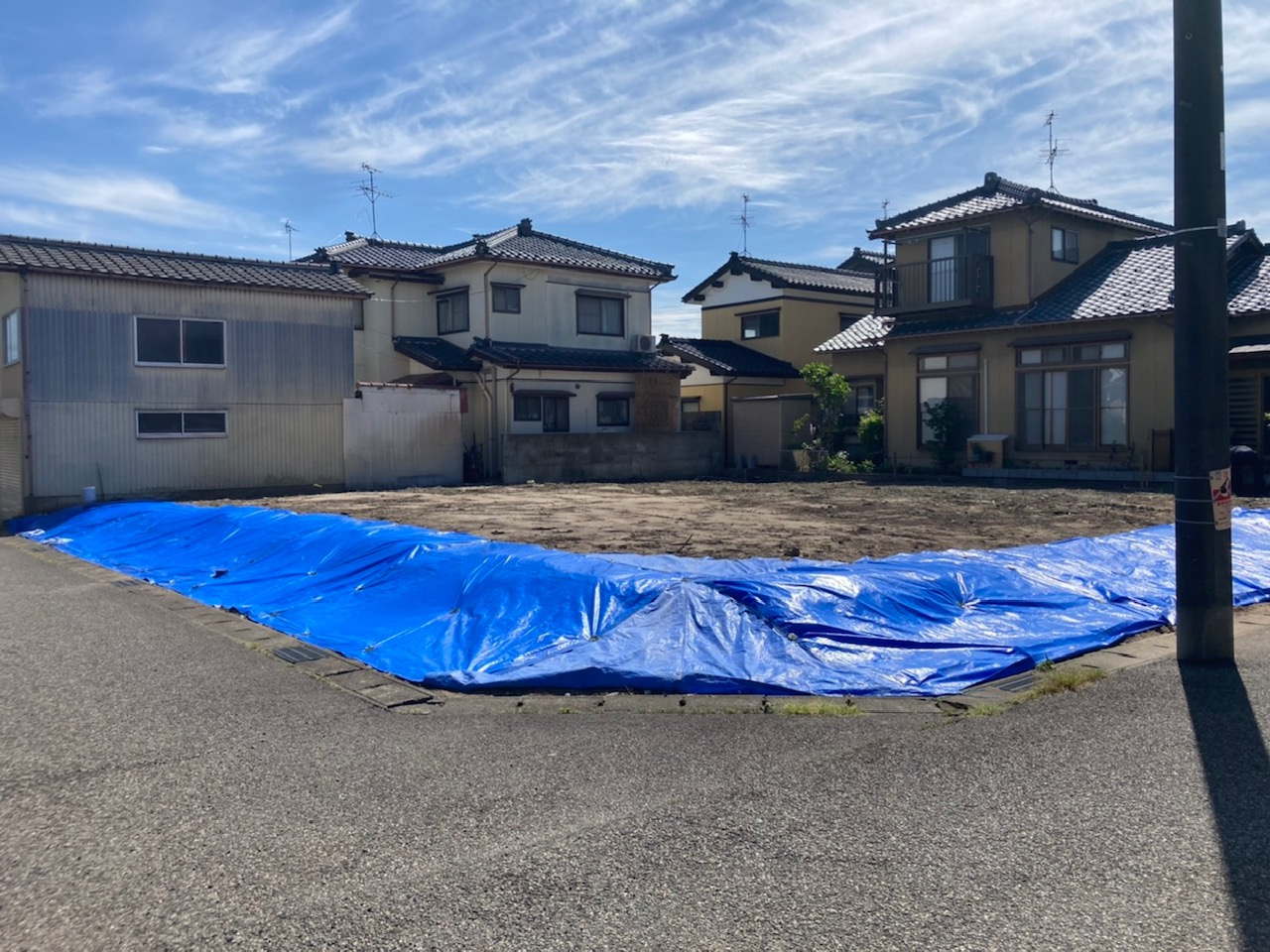 新潟市江南区所島１丁目の土地情報の画像