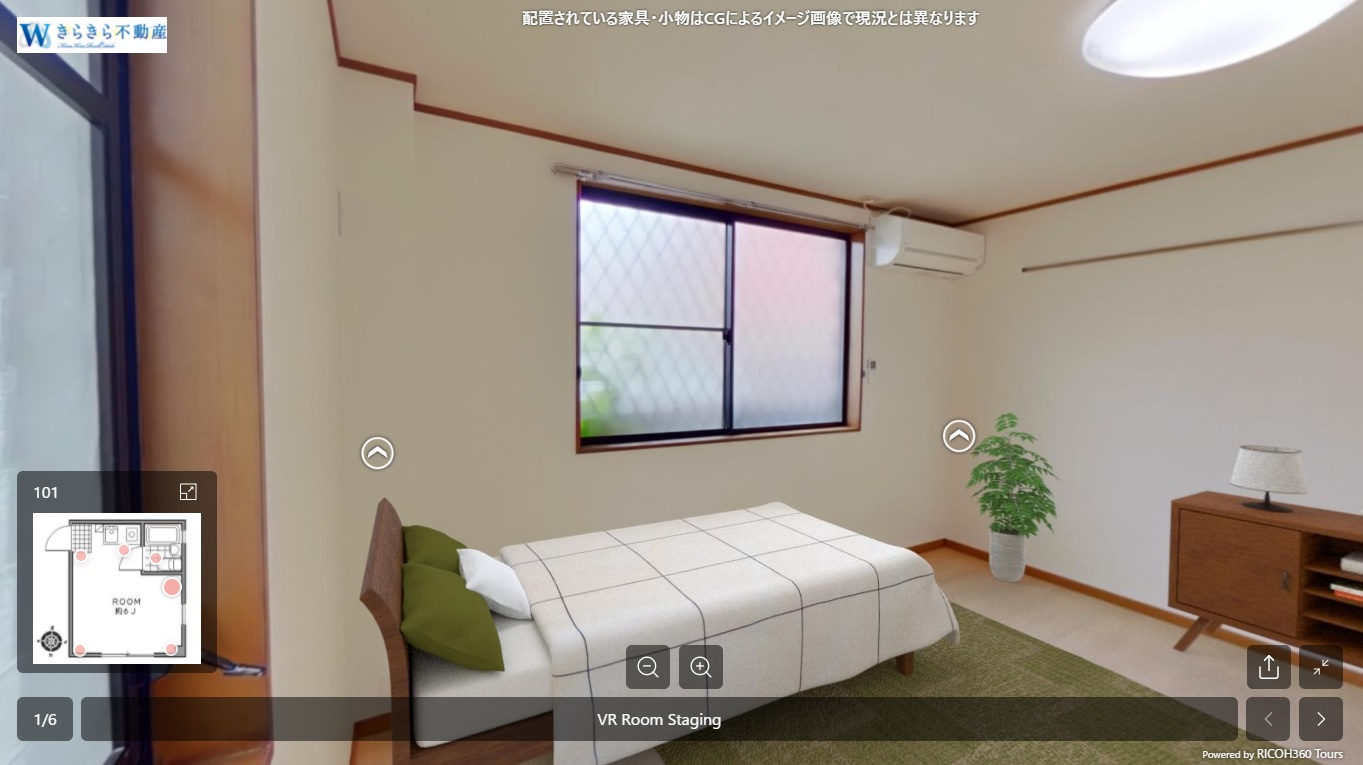 【VR Room Staging】クレール小岩101号室！！...の画像