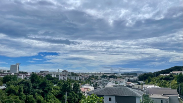 季節は夏から秋へとの画像