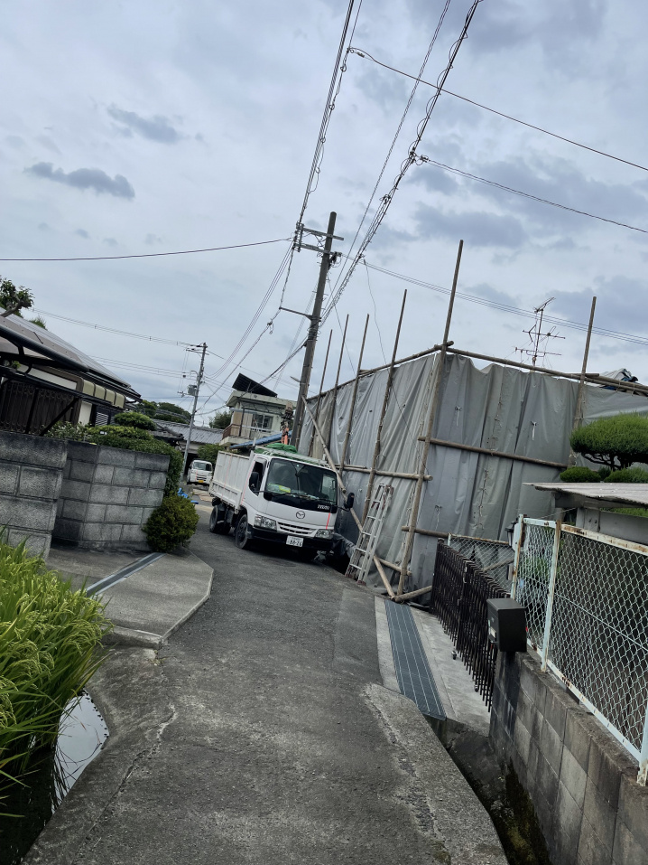 茨木市解体工事終了の画像