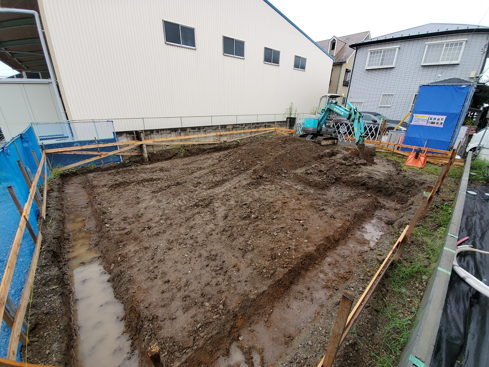 新築一戸建て日記vol.2～基礎根切～の画像