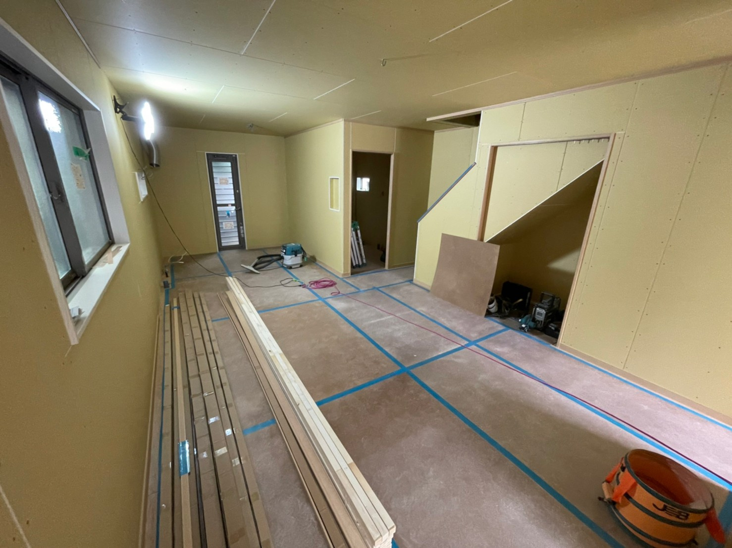 【上野芝向ヶ丘町の注文建築】完成に近づいています(^^)/の画像