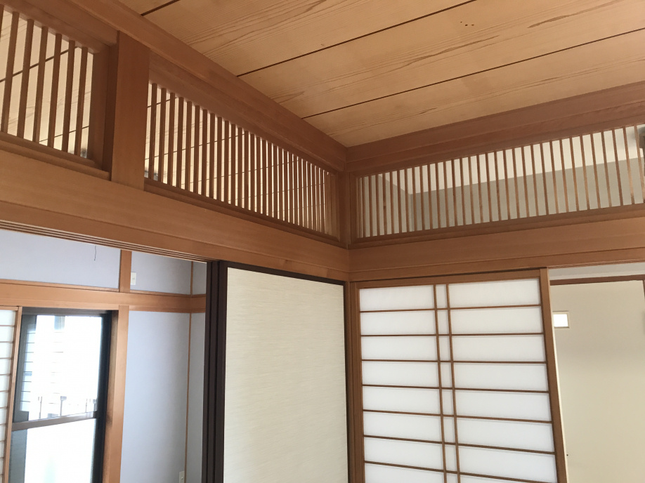 和風建築の貸家の画像