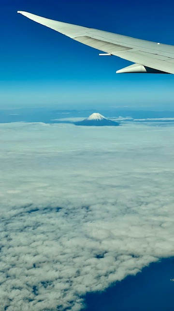 機内からの画像