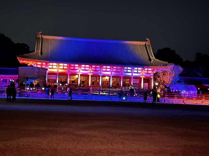 平安神宮のライトアップに行ってきましたの画像